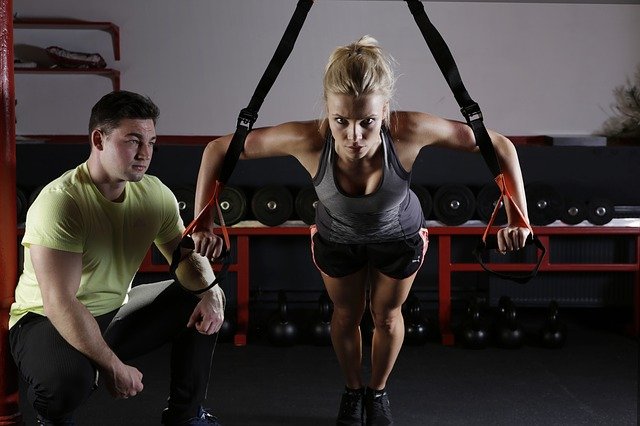 Workout zum Muskelaufbau